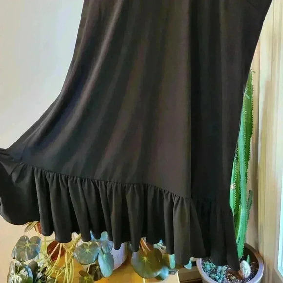 NWT Michael Kors Little Black Dress,Stretchy Shortsleeve Size M Office‎ Business - Picture 7 of 9